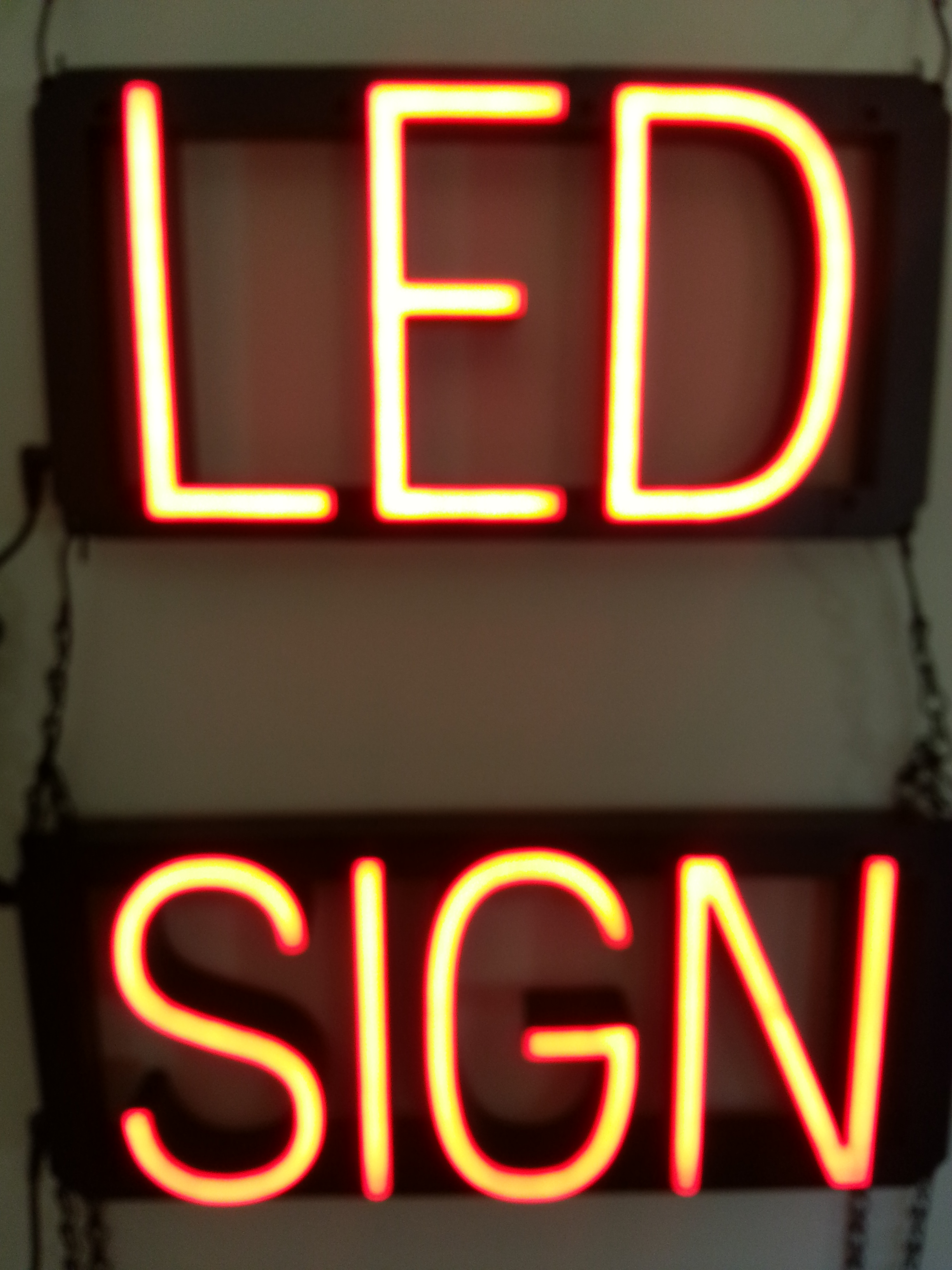 led signage